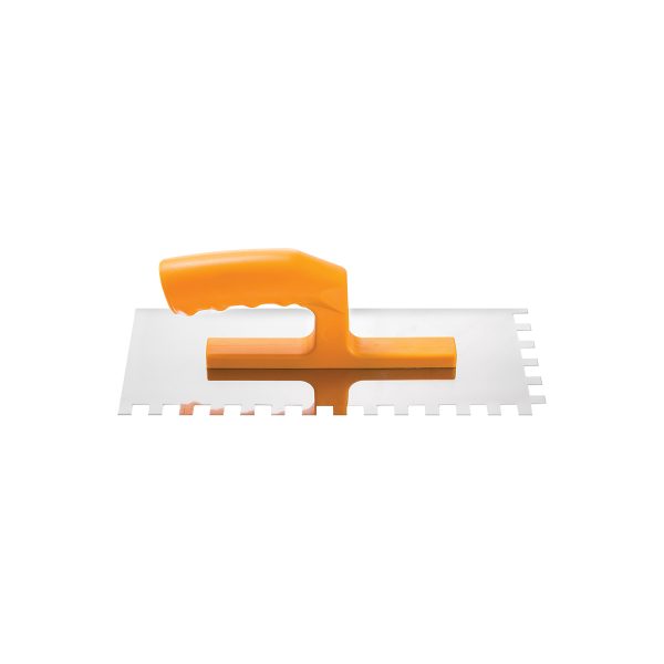 S.22 SERRATED TROWEL STAINLESS STEEL
