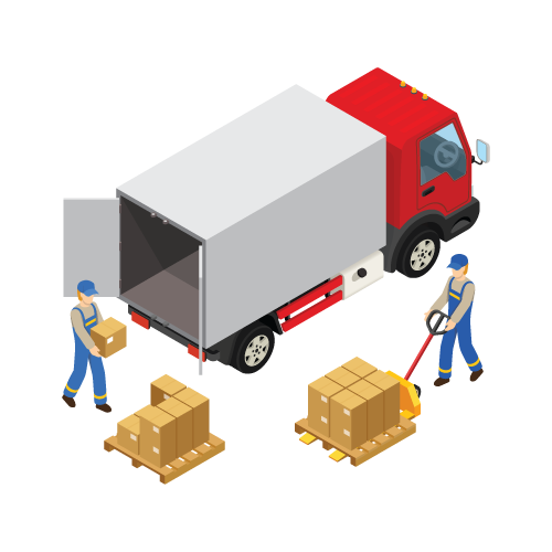 Truck Driver (with a professional driving license)